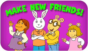 Tune in to Arthur, weekdays at 7am on KVIE and 2pm on KVIE2!