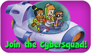 Tune in to Cyberchase, weekdays at 2:30pm on KVIE2