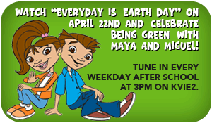 Watch Maya and Miguel every weekday after school at 3PM on KVIE2